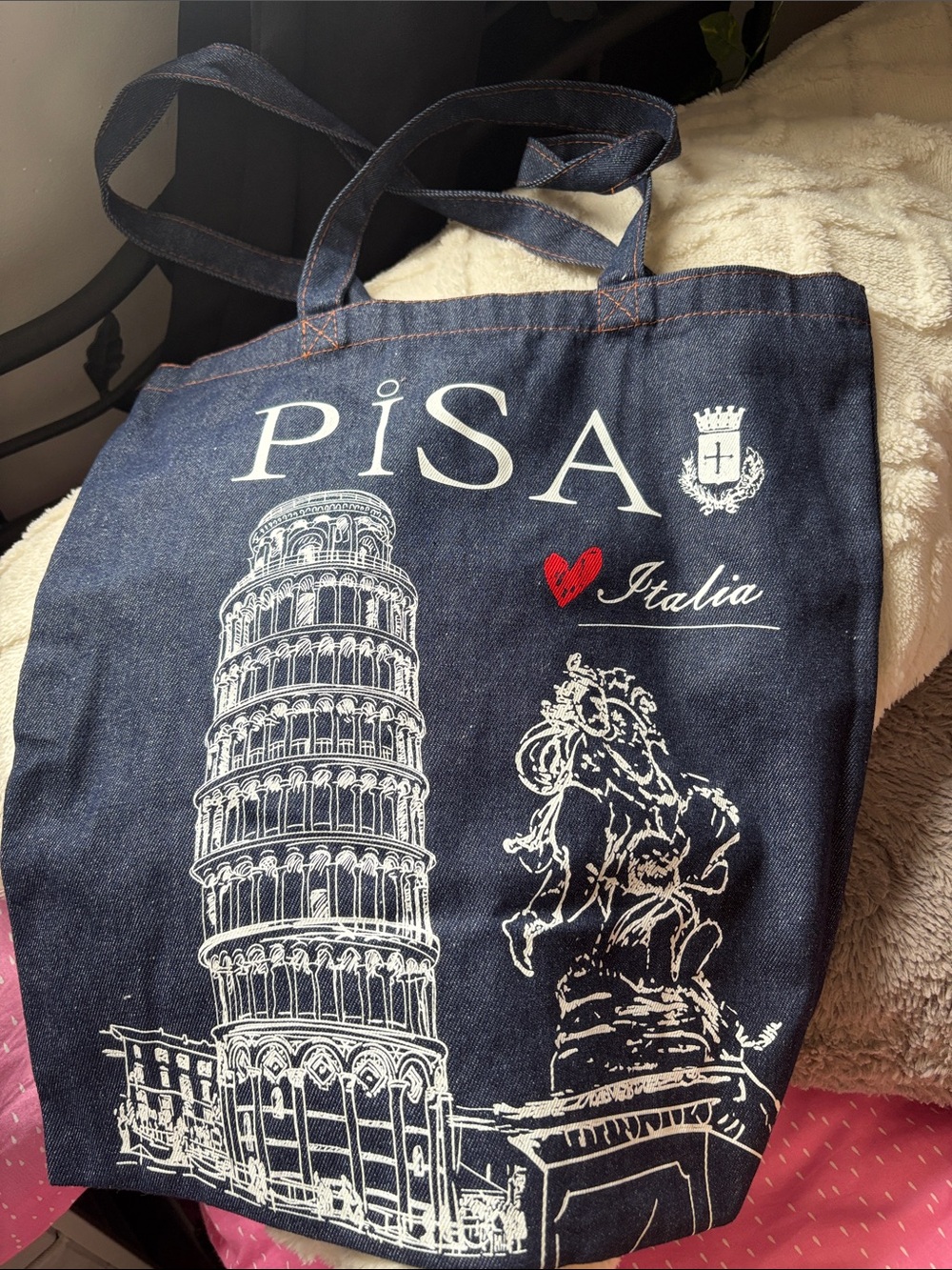 cute pisa bag